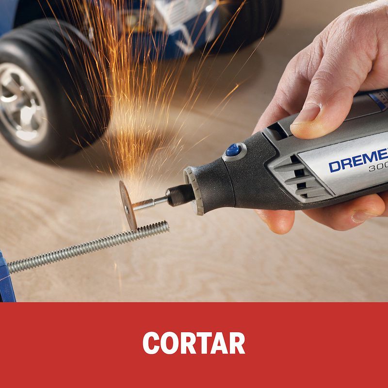 Micro Retífica Profissional Dremel 3000 Com 10 Acessórios - DREMEL 
