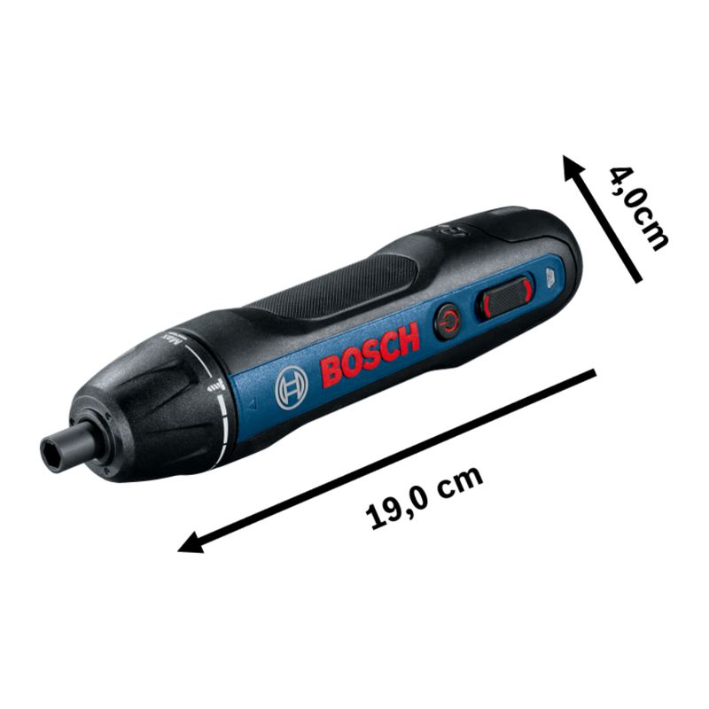Parafusadeira a Bateria Bosch Go 3,6V BIVOLT com 2 Bits