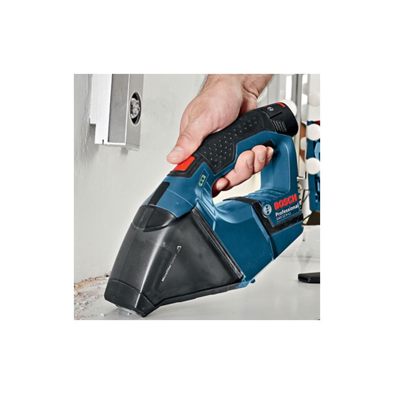 Aspirador de Pó a Bateria Bosch GAS 12V-LI, 12V, sem Bateria e sem Carregador