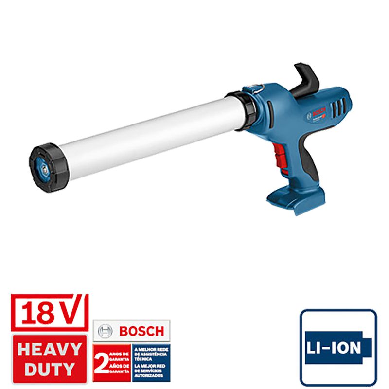 Pistola de calafetagem à bateria Bosch GCG 18V-600, 18V SB
