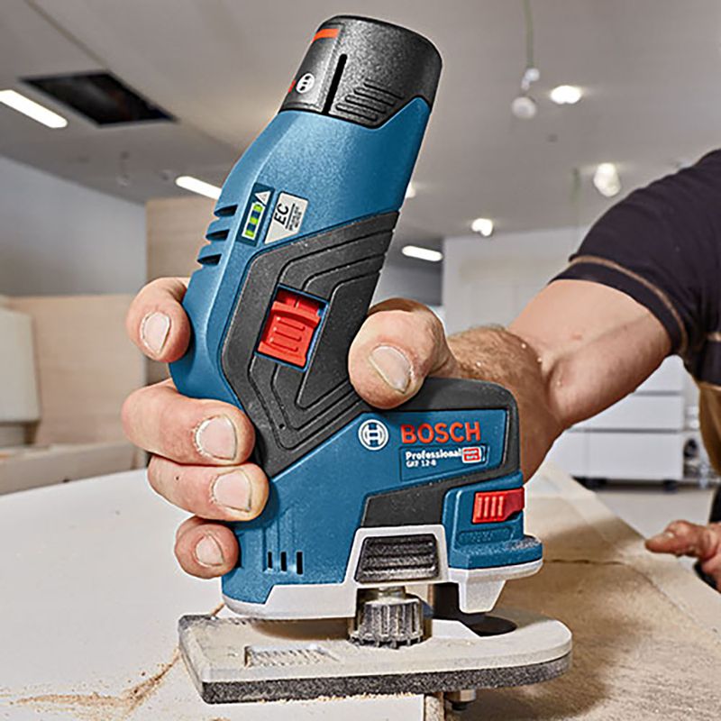 Tupia a Bateria Bosch GKF 12V-8, 12V, com 2 Pinças, sem Bateria e sem Carregador