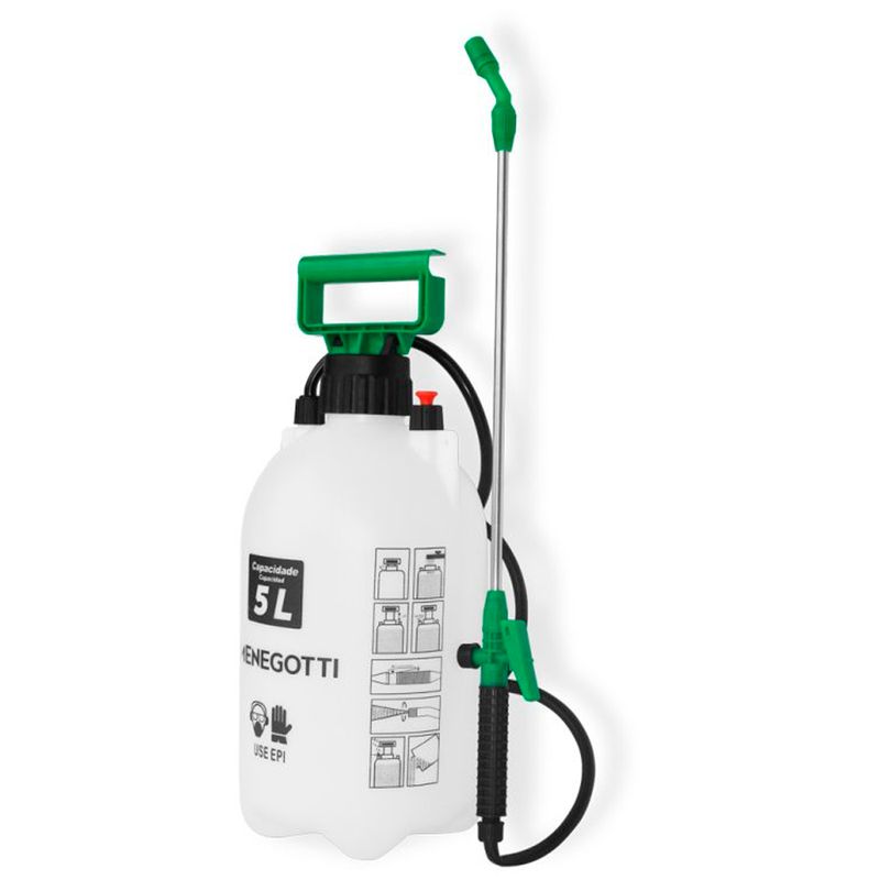 Pulverizador Lateral Manual 5 Litros (40780079) - Menegotti