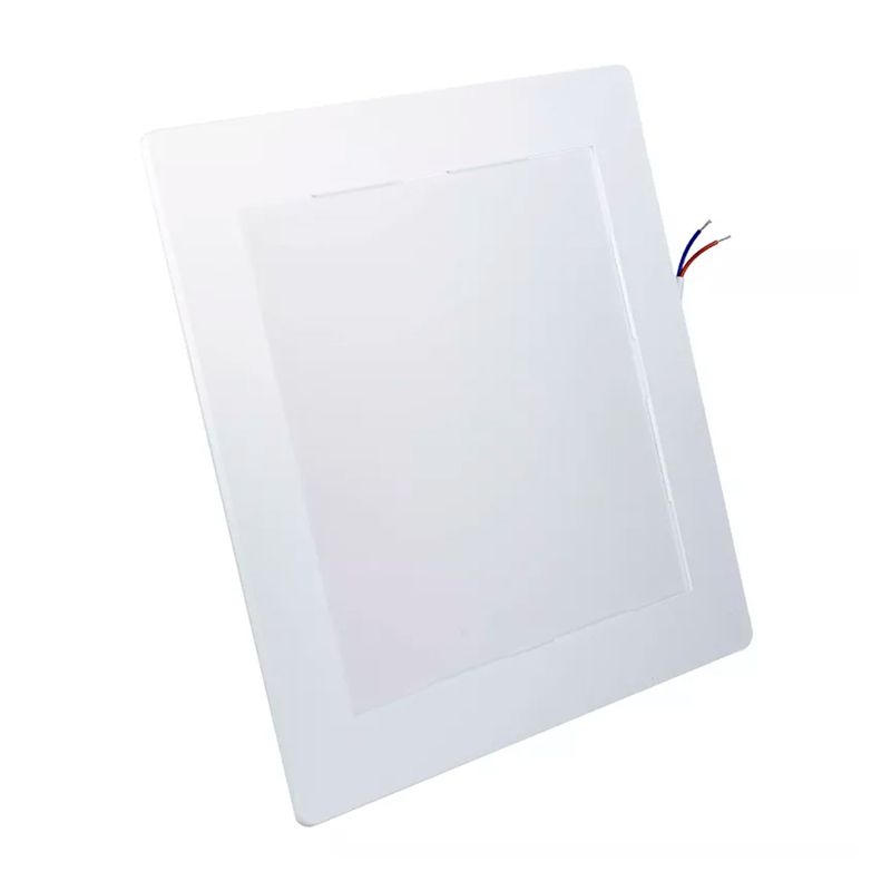Kit Plafon LED Quadrado de Embutir 18W - 4000K Com 5 Unidades (520,0046) - Noll LED