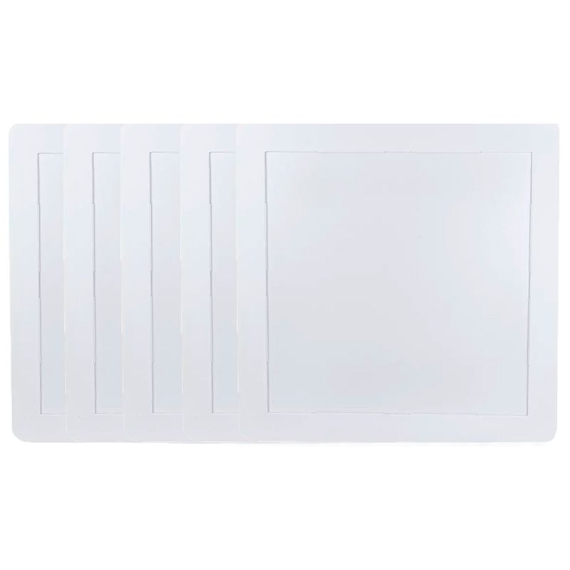 Kit Plafon LED Quadrado de Embutir 24W - 6500K Com 5 Unidades (520,0011) - Noll LED
