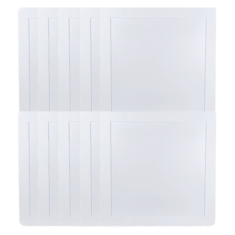 Kit Plafon LED Quadrado de Embutir 24W - 6500K Com 10 Unidades (520,0011) - Noll LED