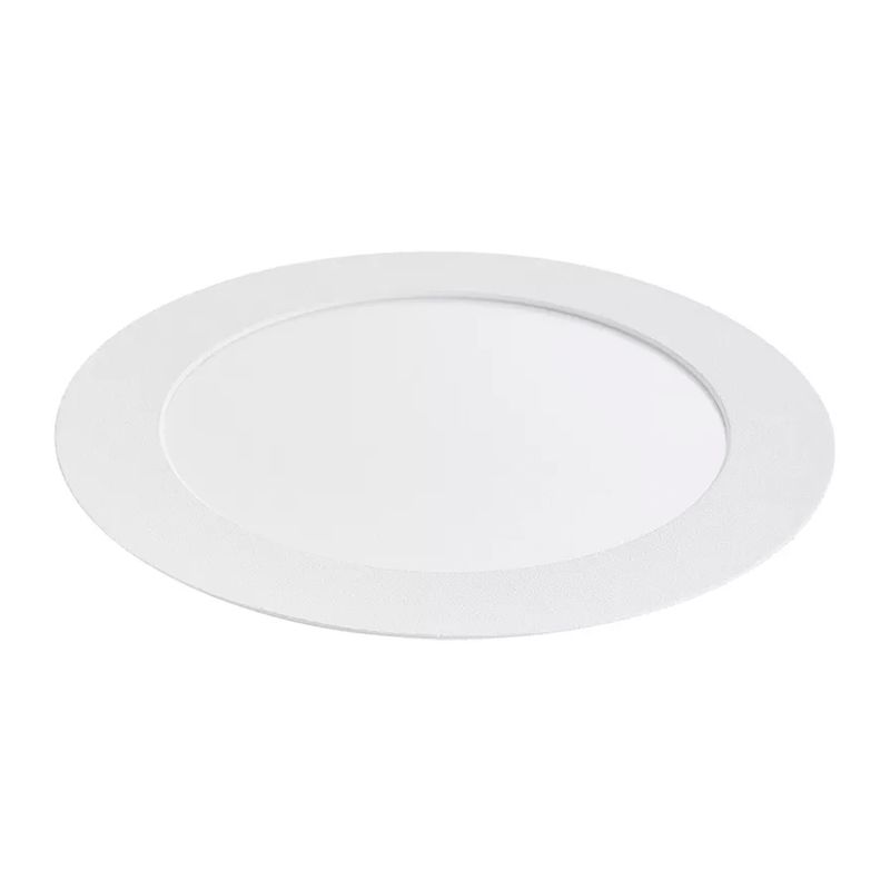 Kit Plafon LED Redondo de Embutir 24W - 4000K Com 10 Unidades (520,0044) - Noll LED
