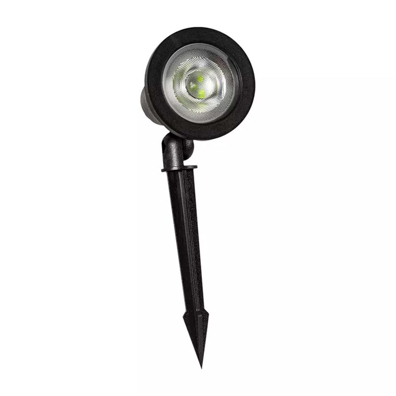 Kit Luminária Tipo Espeto Para Jardim Verde 5W - 6500K Com 2 Unidades (518,0007) - Noll LED