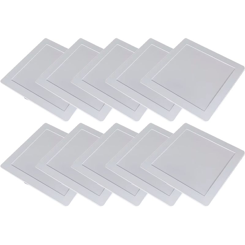 Kit Plafon LED Quadrado de Embutir 18W - 3000K Com 10 Unidades (520,0045) - Noll LED