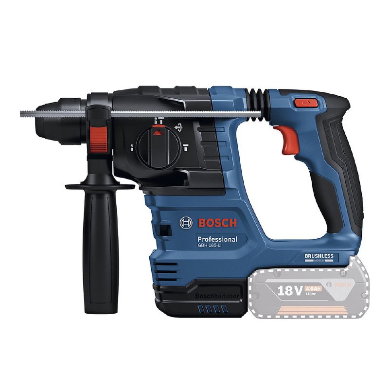 Martelete Rompedor Sem Bateria e Carregador GBH 185-Li (06119240E0) - Bosch
