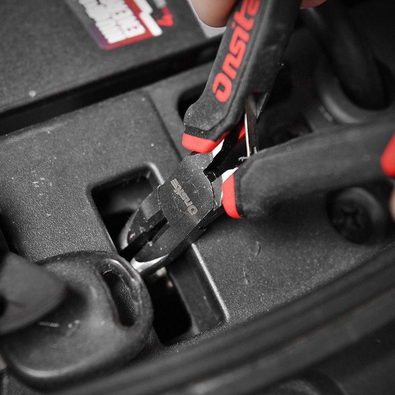 Alicate Bico Meia Cana Reto Mini 5'' (700061) - Onsite 
