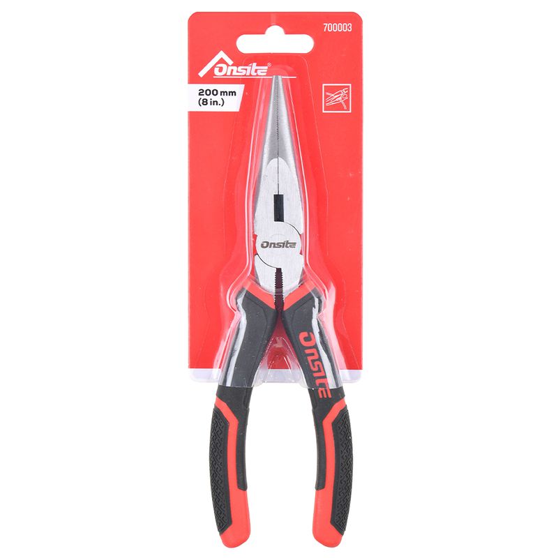  Alicate Bico Meia Cana Reto 8'' (700003) - Onsite