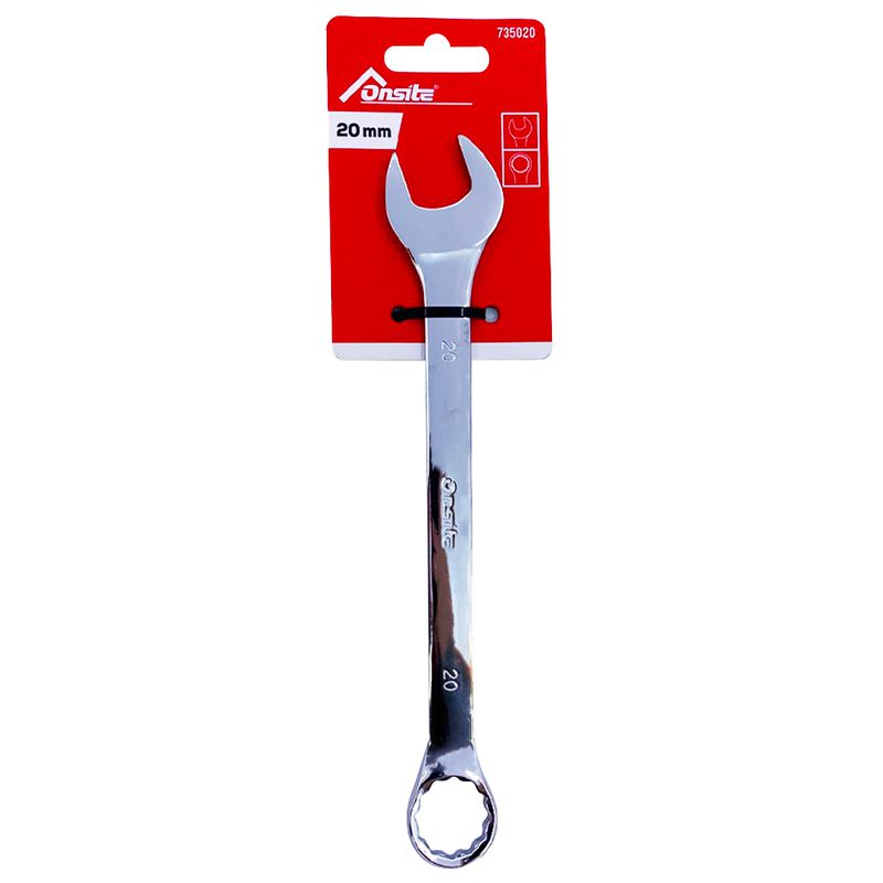 Chave Combinada 20mm em Aço Carbono (735020) - Onsite