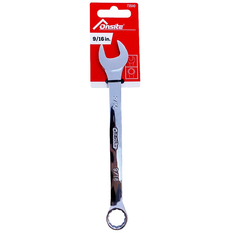 Chave Combinada 9/16'' em Aço Carbono (735110) - Onsite