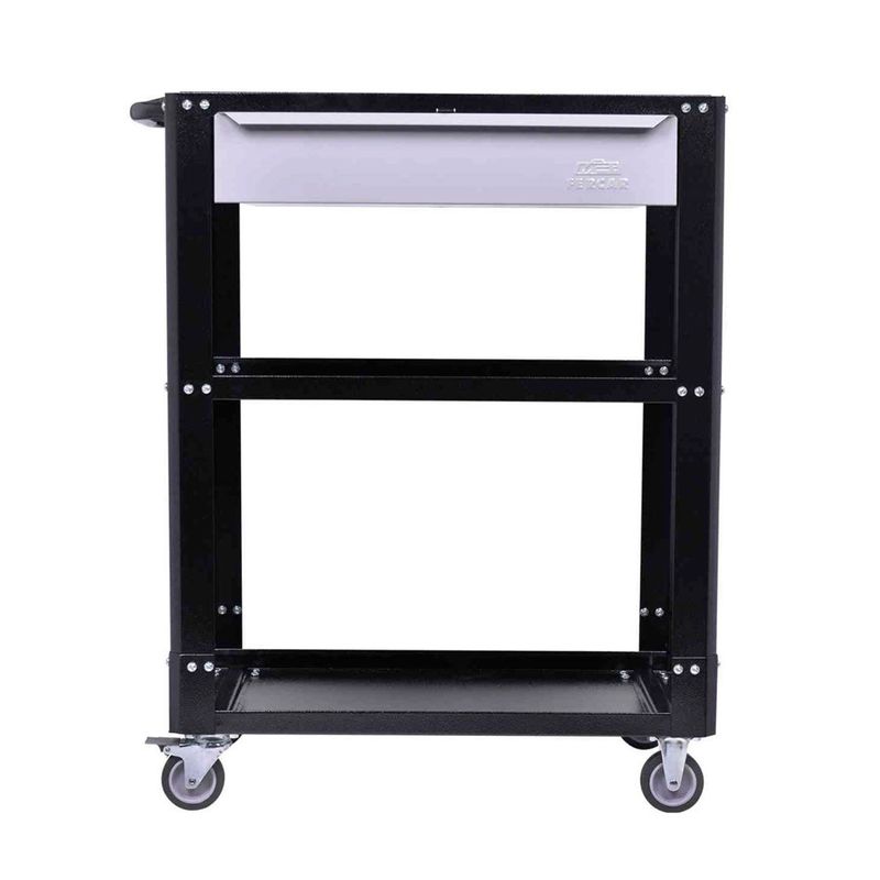 Carrinho Para Ferramentas Desmontável Com 1 Gaveta Preto (CD02) - Fercar