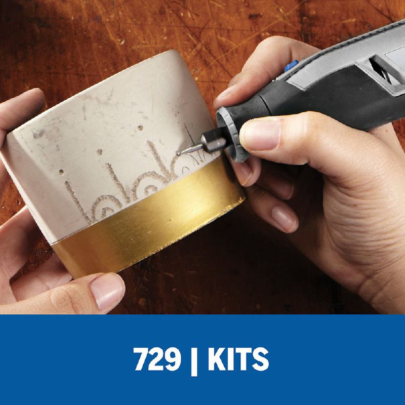 Kit de Acessórios Para Esculpir e Gravar 11 Peças (26150729AB) - Dremel