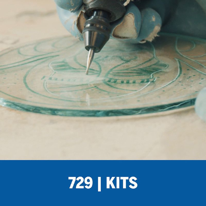 Kit de Acessórios Para Esculpir e Gravar 11 Peças (26150729AB) - Dremel