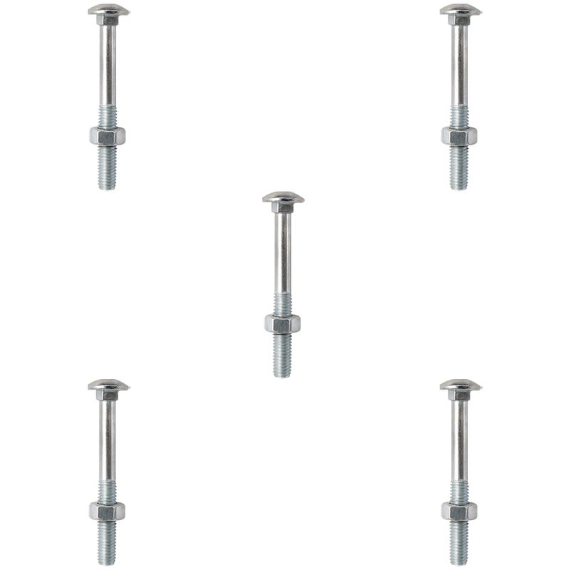 Kit Parafuso Francês Com Porca 5/16'' x 8'' - 53,0019 (Com 5 Unidades) - Nord