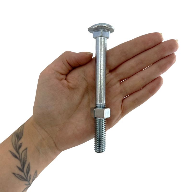 Kit Parafuso Francês Com Porca 1/2'' x 5'' - 53,0034 (Com 5 Unidades) - Nord