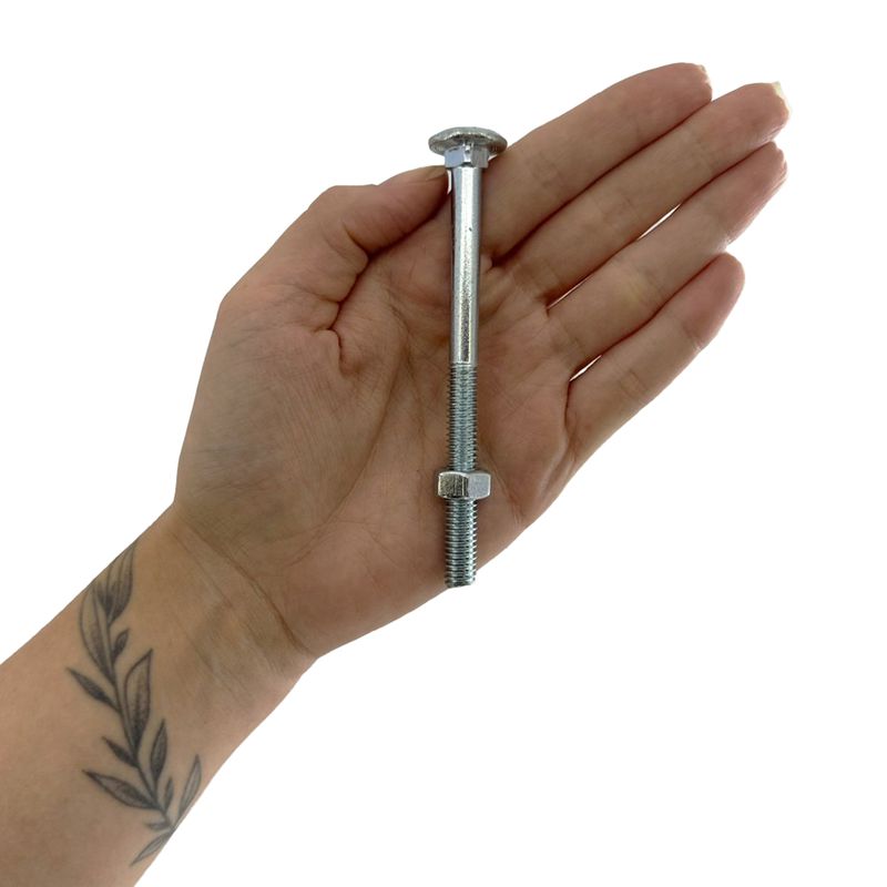 Kit Parafuso Francês Com Porca 5/16'' x 4'' - 53,0015 (Com 50 Unidades) - Nord