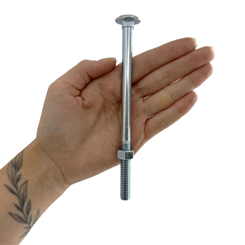 Kit Parafuso Francês Com Porca 3/8'' x 6'' - 53,0026 (Com 5 Unidades) - Nord