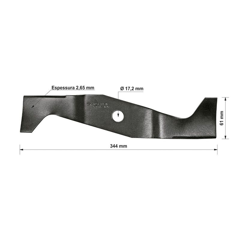 Lâmina de Reposição 350mm Para Cortadores de Grama (78795/732) - Tramontina