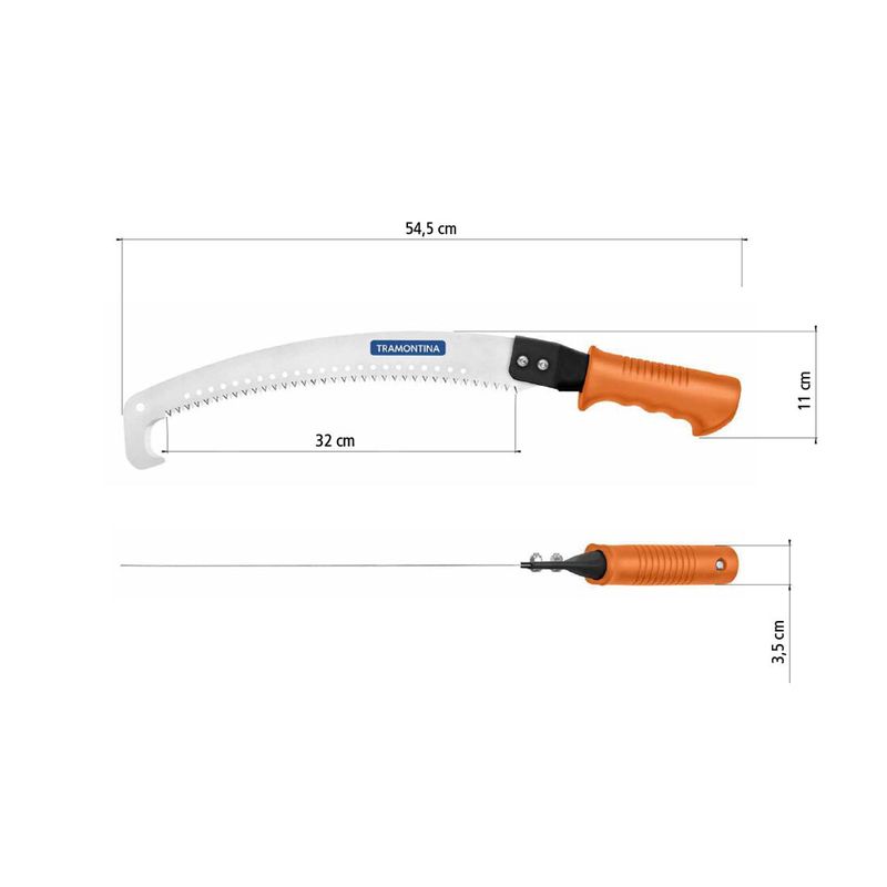 Serrote de Poda Com Gancho 12,5''/ 320mm (78382/001) - Tramontina