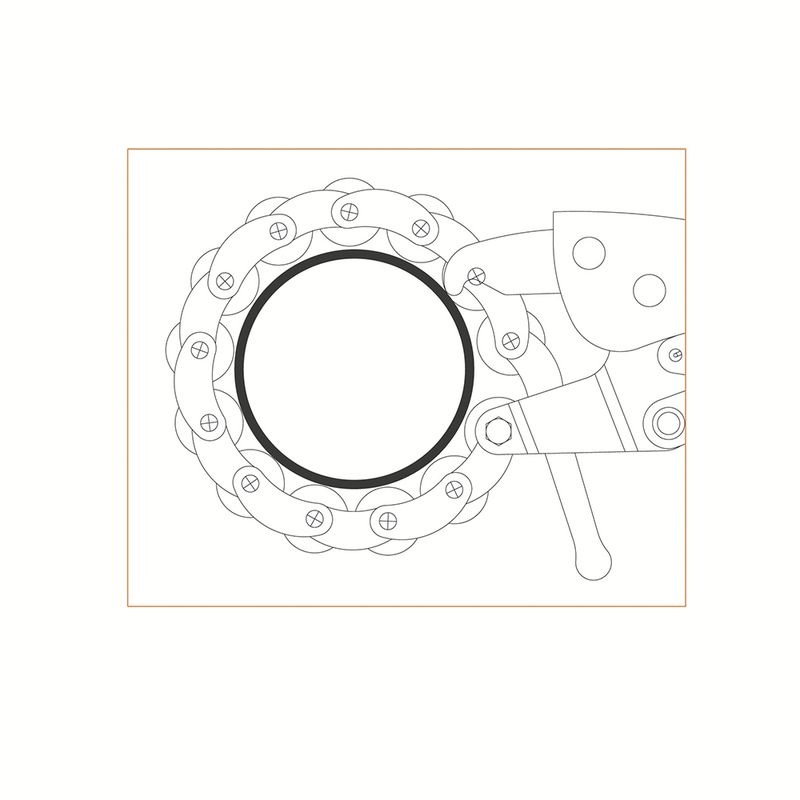 Alicate de Pressão Corta Tubos 10'' (44042/110) - Tramontina Pro