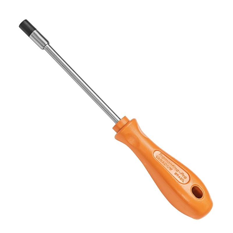 Chave de Fenda Canhão em Aço Cromo Vanádio 1/4'' x 125mm (44261/004) - Tramontina Pro
