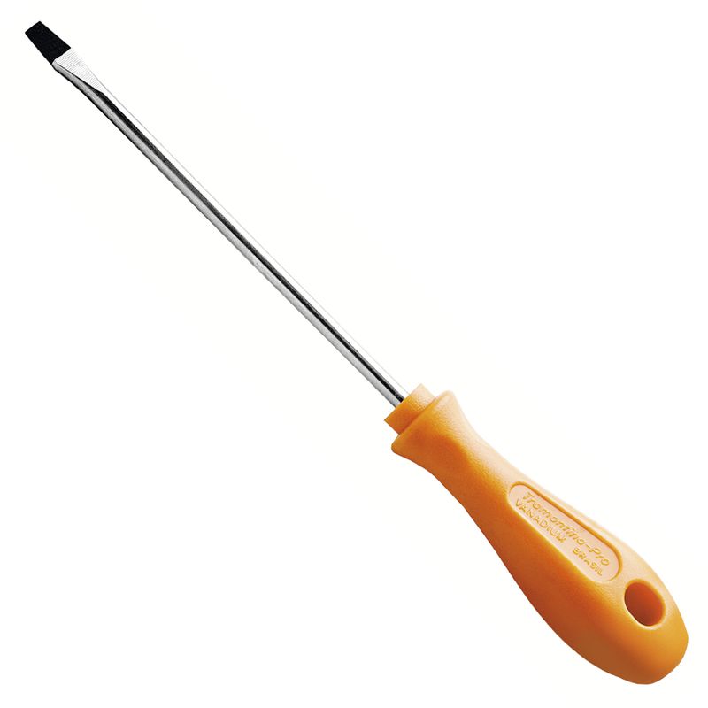 Chave de Fenda Ponta Chata em Aço Cromo Vanádio 5/16'' x 8'' (44130/043) - Tramontina Pro
