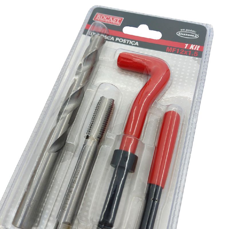 Kit Rosca Postiça MF12 x 1,5 FPP (95,0026) - Rocast