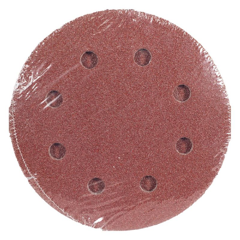 Kit Disco de Lixa Com Velcro 7'' GR. 60 Com 10 Unidades (243,0028) - Rocast