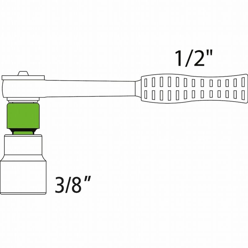 Adaptador em Aço CRV 1/2 X 3/4'' (44848/102) - Tramontina PRO