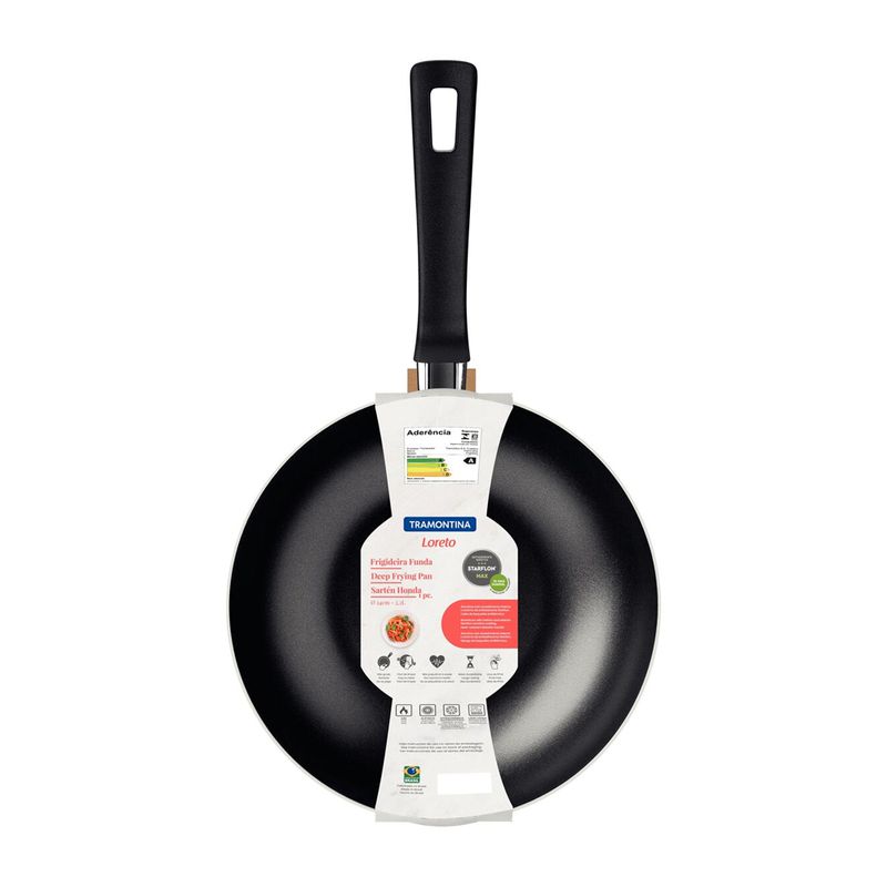 Frigideira Loreto Grafite em Alumínio Antiaderente 24cm / 2,2L (20385/024) - Tramontina