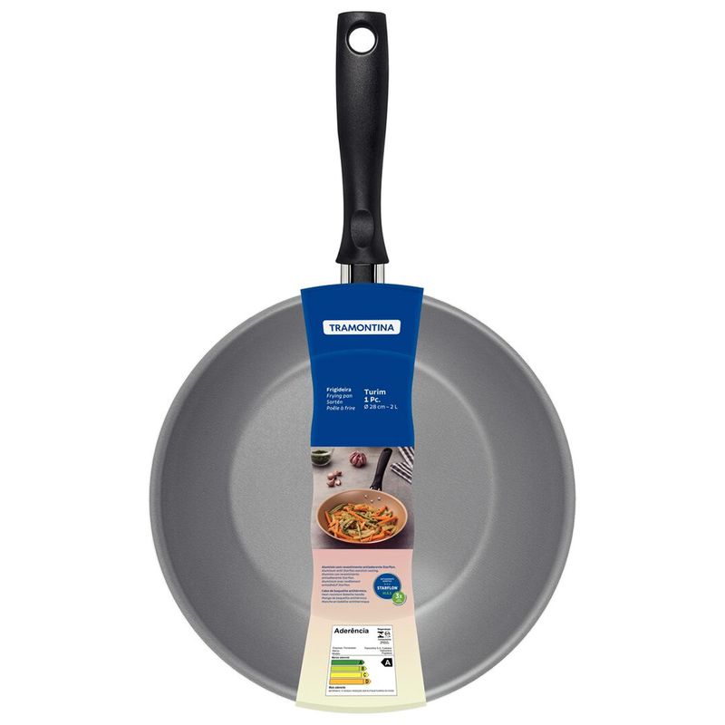Frigideira Turim em Alumínio Antiaderente Chumbo 28cm / 2L (20260/628) - Tramontina