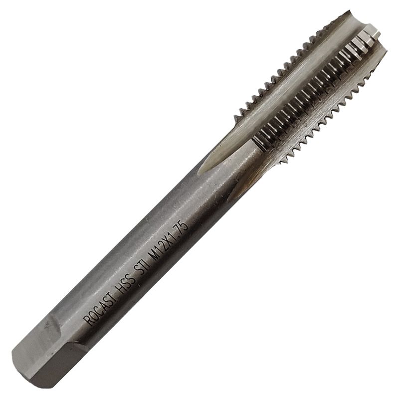 Macho Manual Para Rosca Postiça - HSS M12 x 1,75mm (256,0005) - Rocast