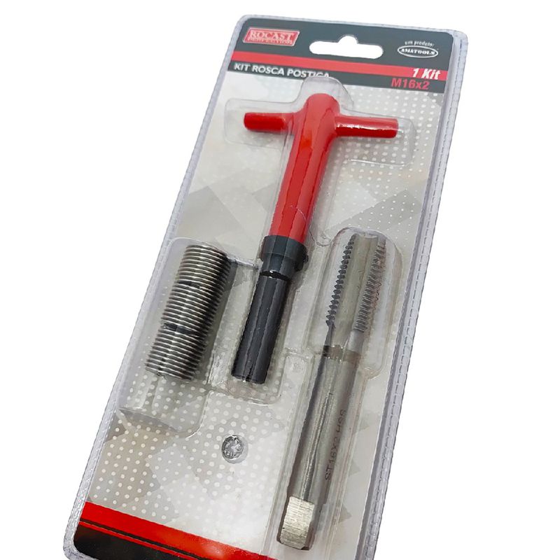 Kit Roscas Postiças M16 x 2,0 FPP (95,0030) - Rocast