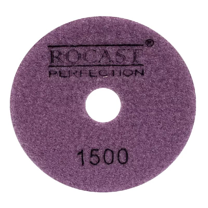 Disco Diamantado Para Polir 4'' GR. 1500 (545,0006) - Rocast