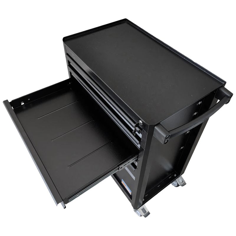 Carrinho Fechado Para Ferramentas Com 5 Gavetas e 1 Porta Preto (44950/959) - Tramontina Pro