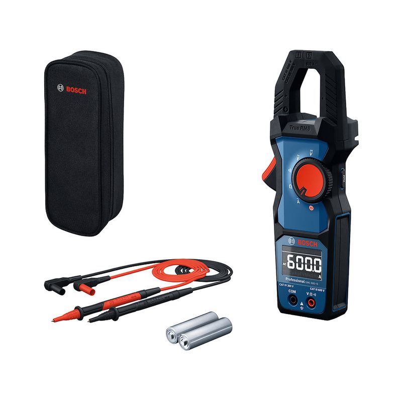 Alicate Amperímetro TRMS - GMC 600-15 (0601077600) - Bosch