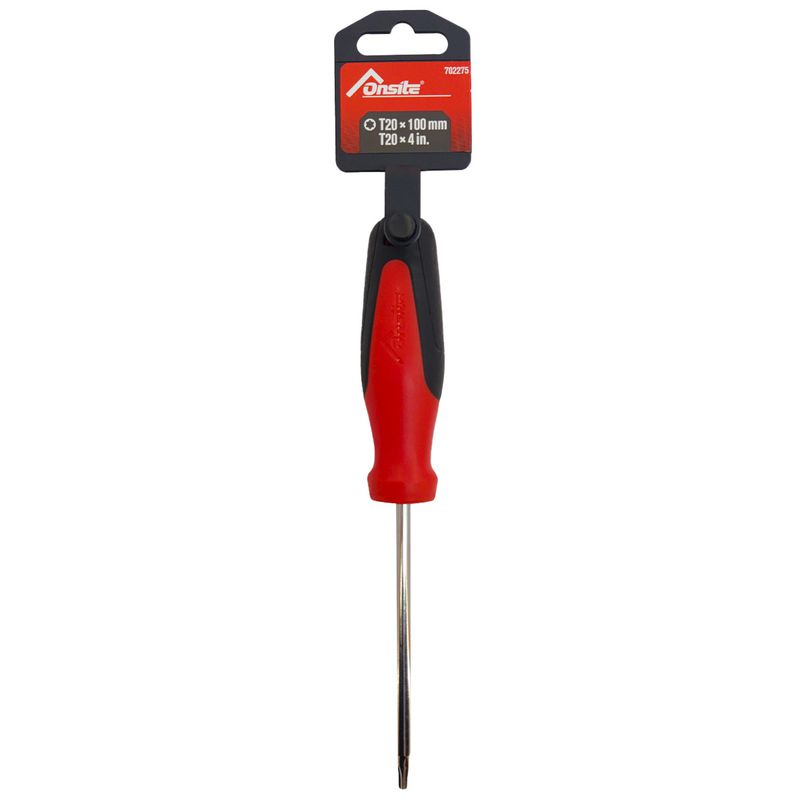 Chave de Fenda Torx Com Cabo T20 x 100mm (702275) - Onsite
