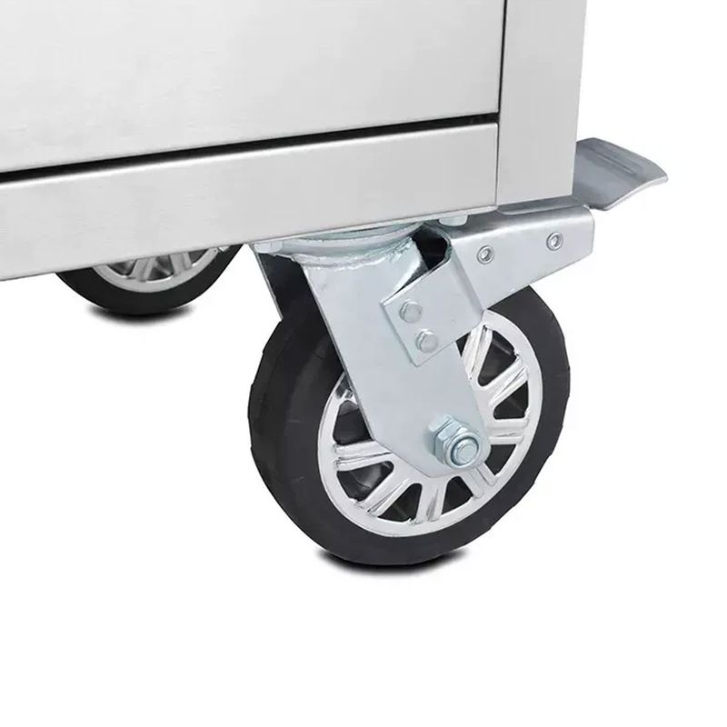 Carrinho Bancada Móvel Para Ferramentas 72'' Com 15 Gavetas Inox (UWT072S) - Ultimate Onsite