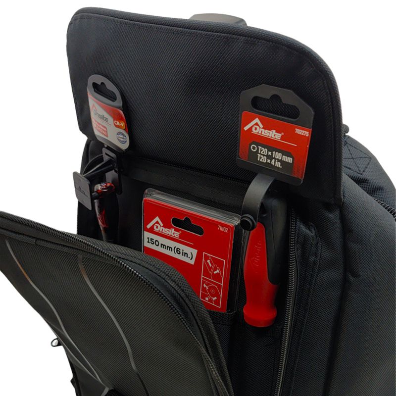 Mochila Para Ferramentas Com 22 Bolsos e Base Reforçada (O323036) - Onsite