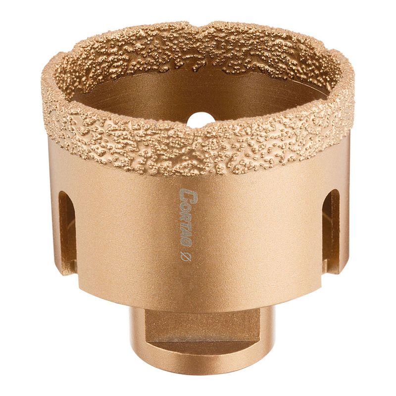 Serra Copo Diamantada Para Esmerilhadeira 68mm (62094) - Cortag