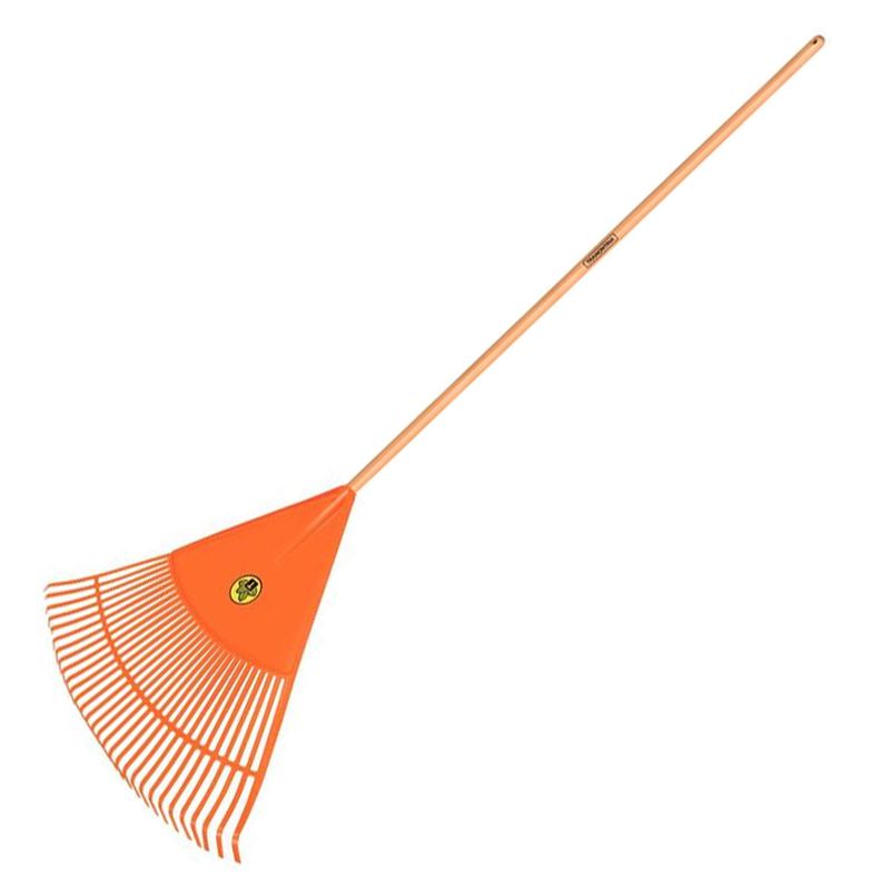 Vassoura Plástica 30D Com Cabo de Madeira 120cm (77856/801) - Tramontina