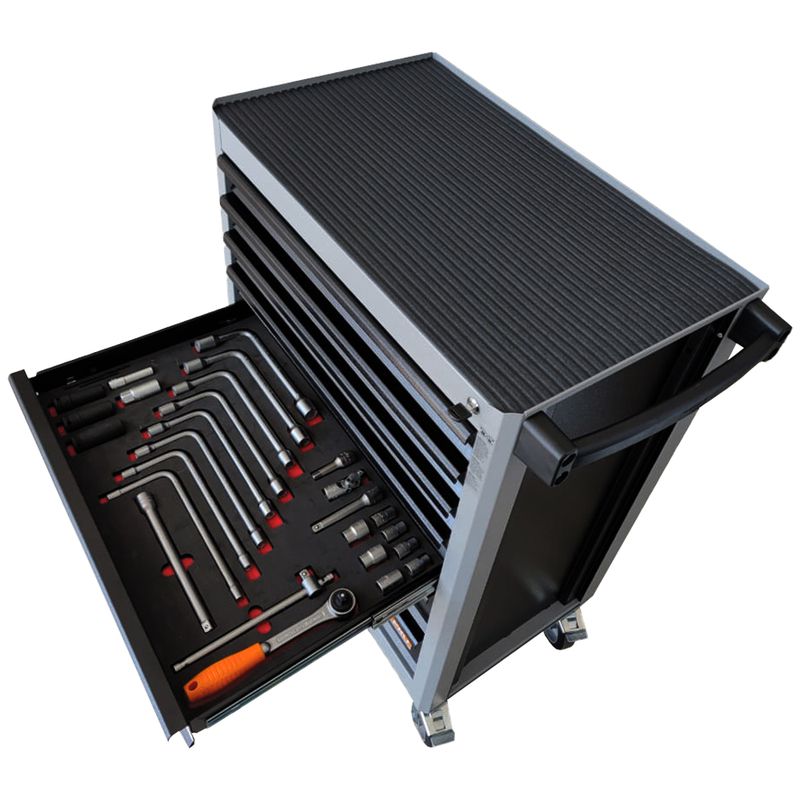 Carrinho Para Ferramentas Com 7 Gavetas e 110 Peças (44950/110) - Tramontina Pro