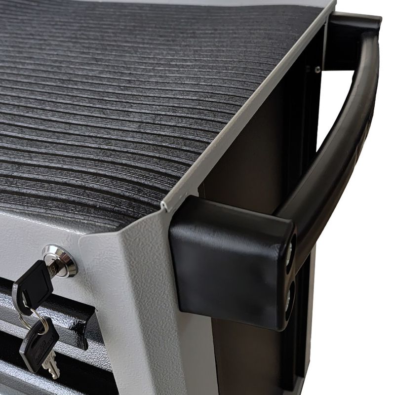 Carrinho Para Ferramentas Fechado Com 2 Gavetas Cinza (44950/406) - Tramontina Pro