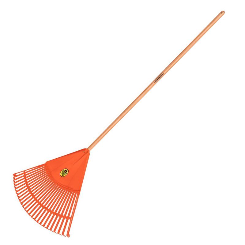 Vassoura Plástica 26D Com Cabo de Madeira 120cm (77855/761) - Tramontina