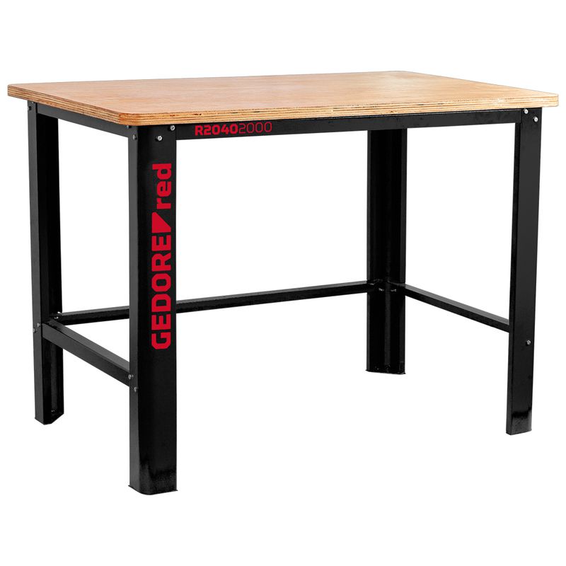 Bancada Black Edition 1200x700x25mm - 500kg (R20402000) - Gedore Red