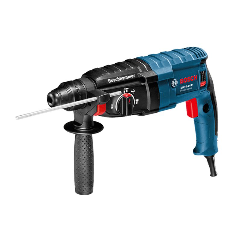 Martelo Perfurador Rompedor Bosch GBH 2-24 D 820W 2,7J EPTA em Maleta