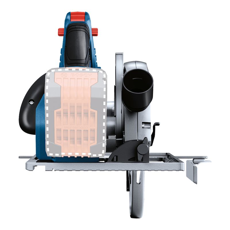 Serra Circular Bosch GKS 18V-68 GC Brushless 1800W 18V SB, com disco